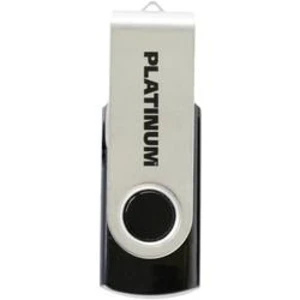 USB flash disk Platinum TWS 177497, 64 GB, USB 3.2 Gen 1 (USB 3.0), černá