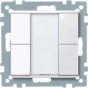 Ovládací tlačítko Merten KNX Systeme, polární bílá, 617219, 1 ks