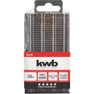 Sada spirálových vrtáku do kovu kwb 424290, 1 ks