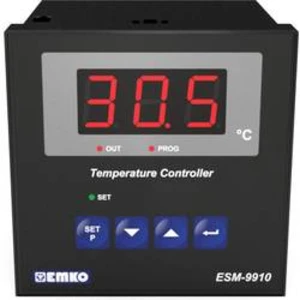 2bodový regulátor termostat Emko ESM-9910.2.05.0.1/01.00/2.0.0.0, typ senzoru J , 0 do 800 °C, relé 7 A