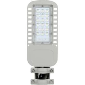 Venkovní LED reflektor V-TAC VT-34ST 6400K 957, pevně vestavěné, 30 W, hliník, světle šedá