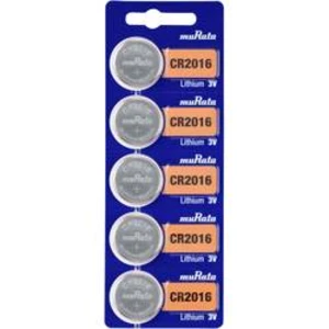 Knoflíkový článek CR 2016 lithiová Murata CR2016-BEABAE 90 mAh 3 V 5 ks