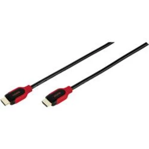 HDMI kabel Vivanco [1x HDMI zástrčka - 1x HDMI zástrčka] černá, červená 1.50 m