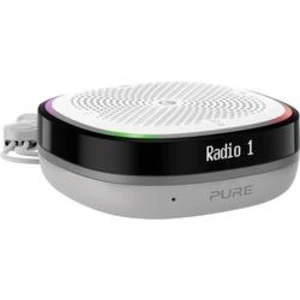 Hlasem ovládaný reproduktor Pure StreamR Splash FM rádio, outdoor, vodotěsný, Wi-Fi, šedá