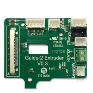 Deska adaptéru extrudéru Flashforge pro Guider2 Flashforge 30.999258001 Vhodné pro 3D tiskárnu FlashForge Guider II , Flashforge Guider IIS