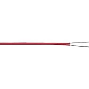 Licna LappKabel ÖLFLEX® HEAT 180 SiZ (0065202), 2x 0,75 mm², silikon, 1 m, červená