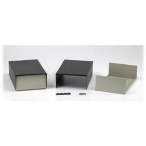 Krabička pro měřicí přístroj Hammond Electronics 1454DD 1454DD, 132 x 149 x 70 , ocel, šedá, černá, 1 ks