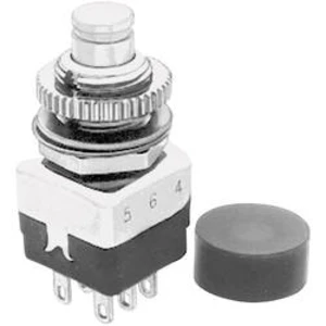 Tlačítko APEM 10445A (104450003), 10 mm, 220 V/AC, 2 A, 2x zap/(vyp)