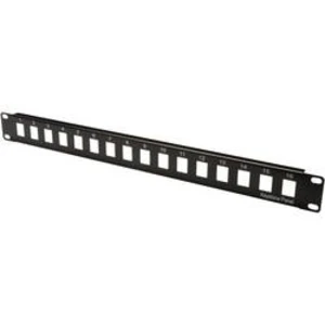 Neosazený patch panel 1 HE Digitus, DN-91400, 16x port