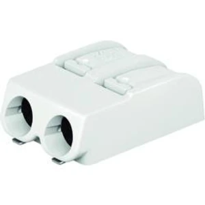 Svorkovnice pro desku plošných spojů 2 WAGO 2061-602/998-404, AWG 20-16, 6 mm, 12 A, bílá