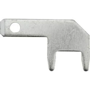 Faston zástrčka Vogt Verbindungstechnik 378908.64 2.8 mm x 0.8 mm, 90 °, bez izolace, kov, 100 ks