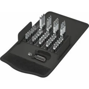 Sada bitů Bit-Safe 43 Classic 1 Wera 05057450001 25 mm, 50 mm, nástrojová ocel, vysoce pevné, 43dílná Bit-Safe 43 Universal 1