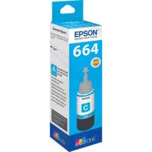 Epson Ink refill T6642 originál azurová C13T66424010