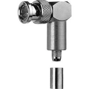 BNC zástrčka, zahnutá Telegärtner J01002A1377, 75 Ω, 1 ks