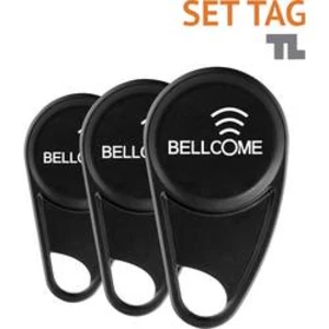Domovní video telefon - transpondér Bellcome SET.TAG.BLC.2S0, černá