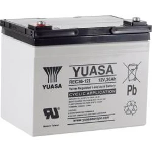 Olověný akumulátor Yuasa REC36-12 YUAREC3612, 36 Ah, 12 V