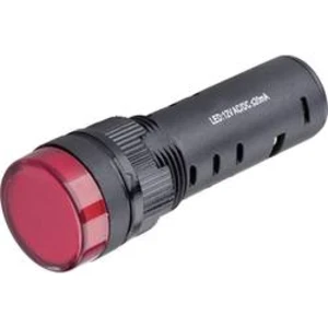 LED signálka Barthelme 58901211, 12 V DC/AC, blikající, červená