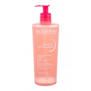 BIODERMA Sensibio Soothing Micellar 500 ml čisticí gel pro ženy na všechny typy pleti; na citlivou a podrážděnou pleť; na dehydratovanou pleť