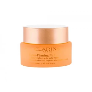 Clarins Extra-Firming Nuit 50 ml nočný pleťový krém pre ženy na veľmi suchú pleť; proti vráskam; na rozjasnenie pleti; spevnenie a lifting pleti