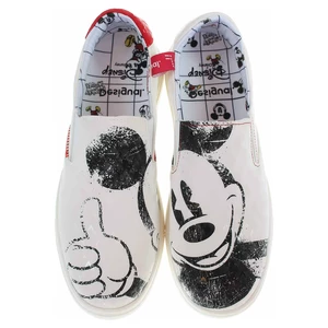 Dámské mokasiny Desigual 22SSKP10 1000 Mickey white 38