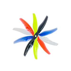 2Pairs Gemfan Floppy Proppy F5135 2 Blade 5.1 Inch Poly Carbonate Propeller for FPV Racing RC Drone