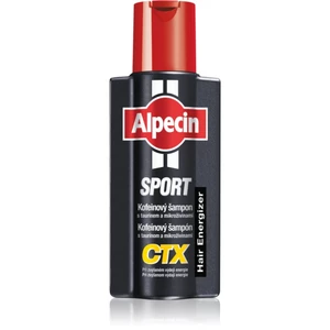 Alpecin Sport CTX kofeínový šampón proti vypadávaniu vlasov pri zvýšenom výdaji energie 250 ml