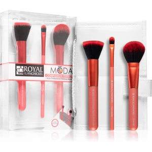 Royal and Langnickel Moda Complexion Perfection sada štetcov na cesty Red 3 ks