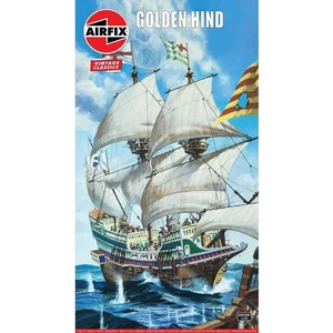 Airfix Classic Kit Vintage loď Golden Hind 1:72