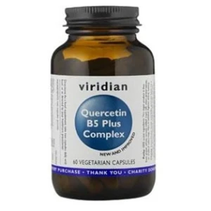 VIRIDIAN Nutrition Quercetin B5 Plus Complex 60 kapslí