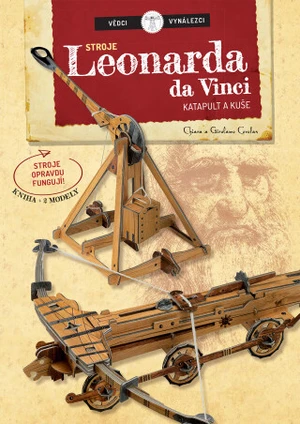 Vědci a vynálezci: Stroje Leonarda da Vinci - kniha + 3D puzzle (Defekt) - Chiara a Girolamo Covolan