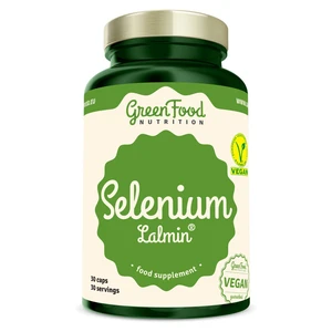 GREENFOOD NUTRITION Selen lalmin 30 kapslí