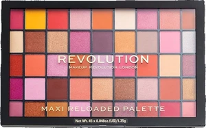 Revolution Paletka pudrových očních stínů Maxi Reloaded Palette Big Big Love 60,75 g