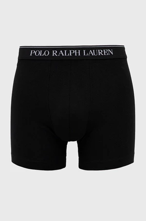 Boxerky Polo Ralph Lauren pánské, černá barva, 714835887002