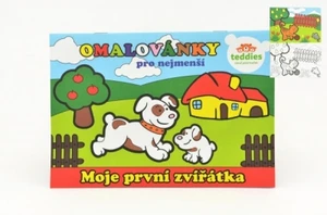 Omalovánky Moje první zvířátka 8 listů 21x14,5cm MPZ