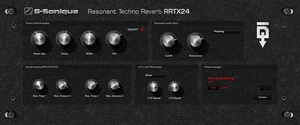 G-Sonique RRTX24 Resonant Techno Reverb (Produs digital)