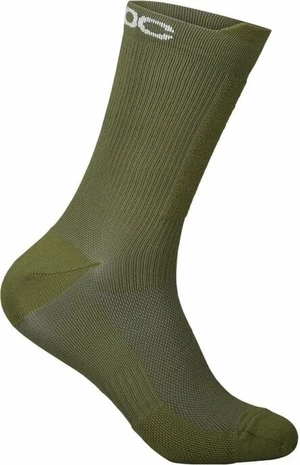 POC Lithe MTB Sock Mid Epidote Green L Șosete ciclism