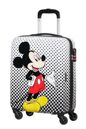 American Tourister Kabinový cestovní kufr Disney Legends Spinner 36 l - lesklá černá