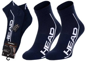 Head Unisex's 2Pack Socks 791019001 007 Navy Blue