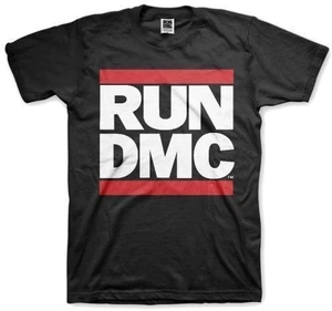 Run DMC Tričko Logo Unisex Black XL