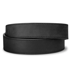 Kožený opasek Buffalo Kore® – 24-44´´, Černá (Barva: Černá, Velikost: 24-44´´)