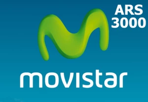 Movistar 3000 ARS Mobile Top-up AR