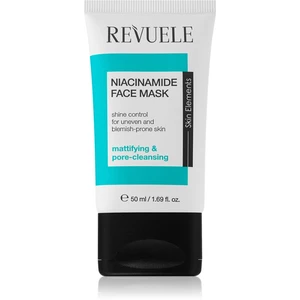 Revuele Niacinamide Face Mask čistiaca maska pre redukciu kožného mazu a minimalizáciu pórov 50 ml