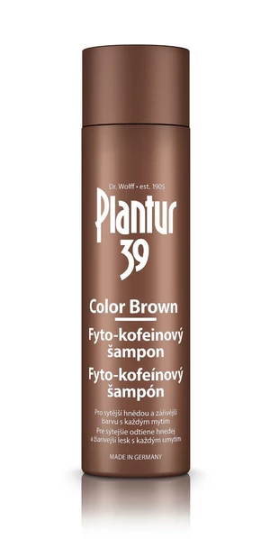 Plantur 39 Color Brown fyto-kofeinový šampon 250 ml