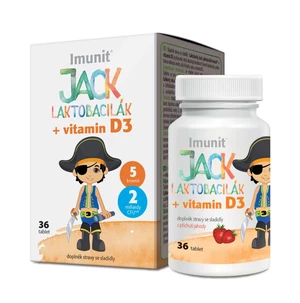 Imunit Laktobacily JACK LAKTOBACILÁK + vitamin D3 36 tablet