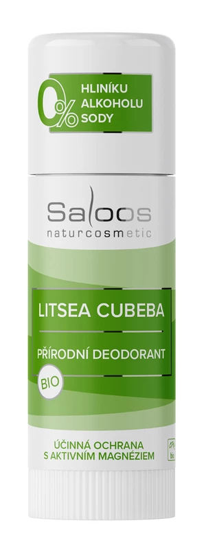 Saloos BIO Přírodní deodorant Litsea Cubeba 60 g