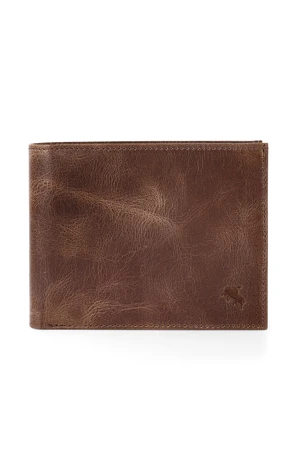 Polo Air Genuine Brown Leather Wallet