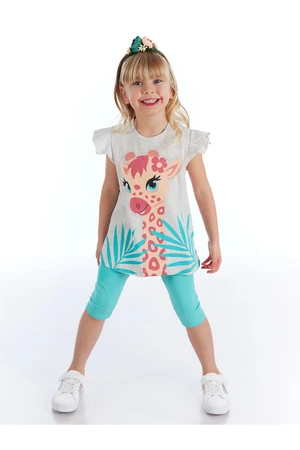 Denokids Fancy Giraffe Girl T-Shirt+Leggings Set