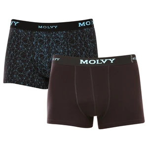 2PACK Men's Boxers Molvy Multicolor