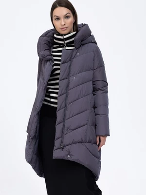 Gray winter jacket Tiffi Davos