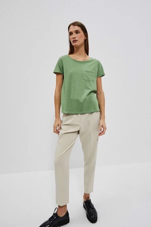 Women's T-shirt Moodo - olive